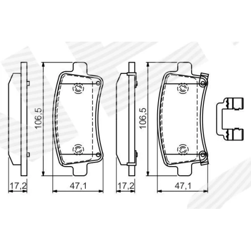 KLOCKI HAMULCOWE - 6