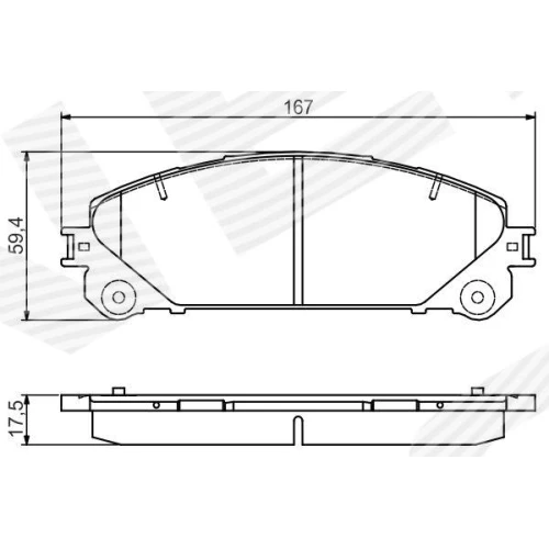 KLOCKI HAMULCOWE - 6