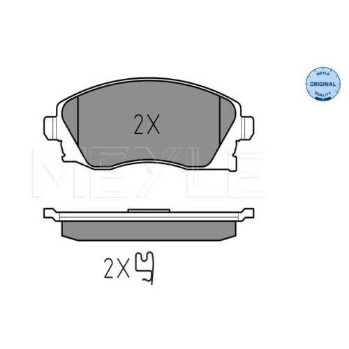 KLOCKI HAMULCOWE - 2