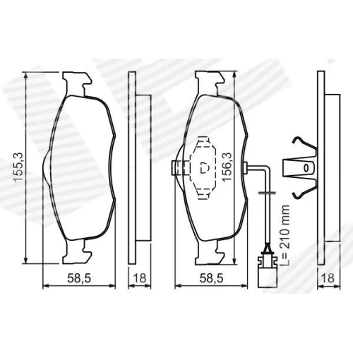 KLOCKI HAMULCOWE - 4