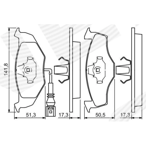 KLOCKI HAMULCOWE - 4