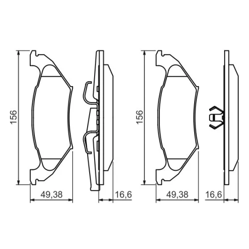 KLOCKI HAMULCOWE - 4