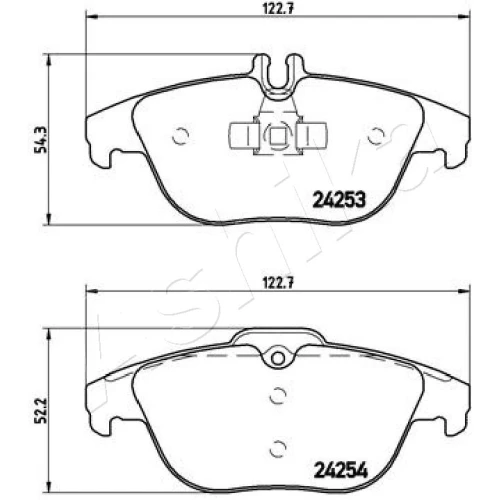 KLOCKI HAMULCOWE - 1