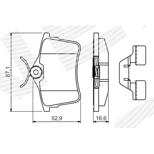 KLOCKI HAMULCOWE - 6