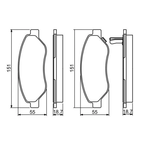 KLOCKI HAMULCOWE - 6