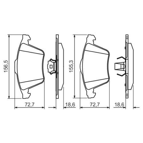 KLOCKI HAMULCOWE - 4