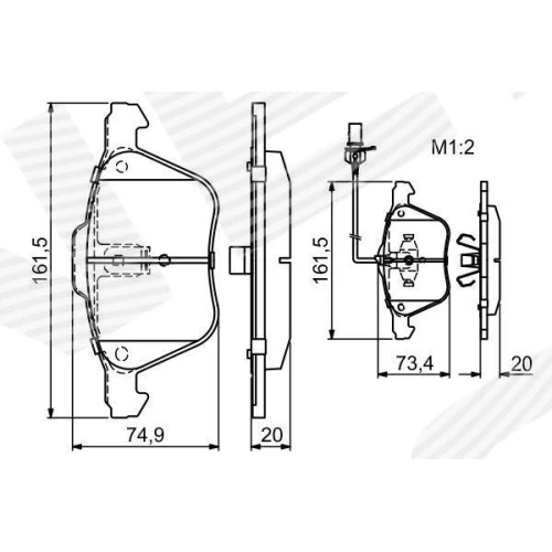 KLOCKI HAMULCOWE - 4