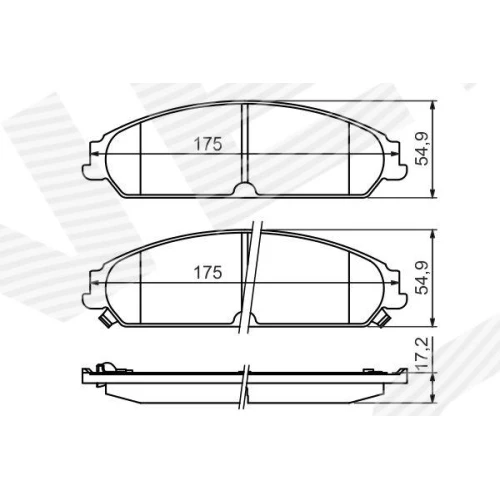 KLOCKI HAMULCOWE - 6