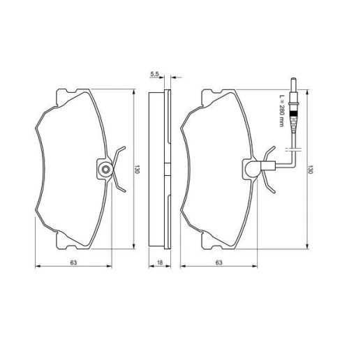 KLOCKI HAMULCOWE - 4