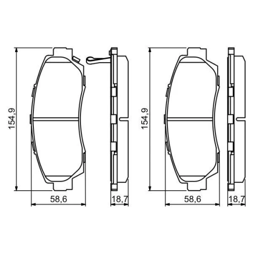 KLOCKI HAMULCOWE - 4