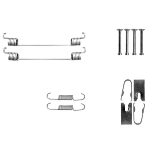 КОМПЛЕКТ АКСЕССУАРОВ ДЛЯ КОЛОДОК БАРАБАННЫХ ТОРМОЗОВ - 0