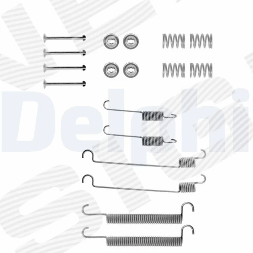 КОМПЛЕКТ ПРИНАДЛЕЖНОСТЕЙ ДЛЯ ТОРМОЗНЫХ КОЛОДОК - 0