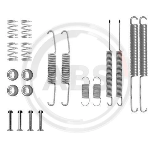 КОМПЛЕКТ АКСЕССУАРОВ ДЛЯ КОЛОДОК БАРАБАННЫХ ТОРМОЗОВ - 0