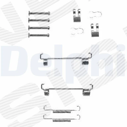 КОМПЛЕКТ ПРИНАДЛЕЖНОСТЕЙ ДЛЯ ТОРМОЗНЫХ КОЛОДОК - 0