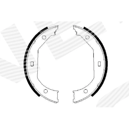 КОМПЛЕКТ ТОРМОЗНЫХ КОЛОДОК - 4