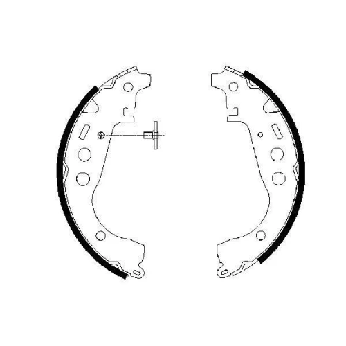 КОМПЛЕКТ ТОРМОЗНЫХ КОЛОДОК - 4