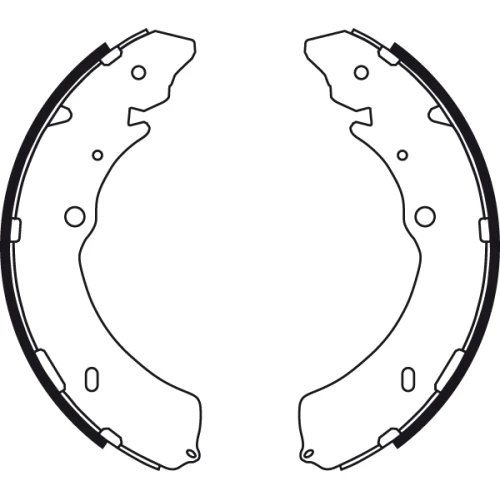 КОМПЛЕКТ ТОРМОЗНЫХ КОЛОДОК - 1