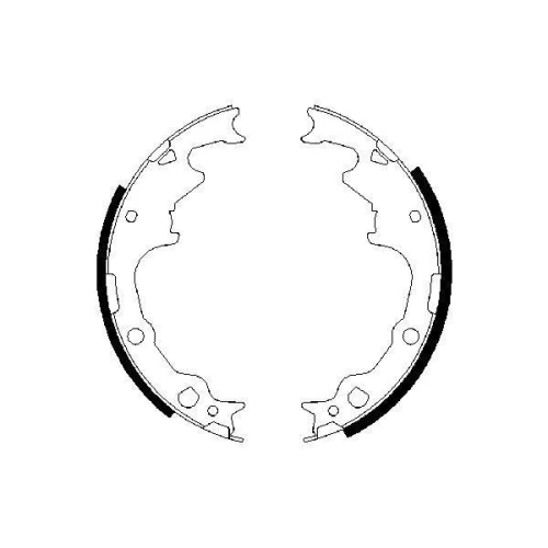 КОМПЛЕКТ ТОРМОЗНЫХ КОЛОДОК - 4