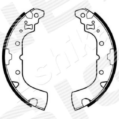 КОМПЛЕКТ ТОРМОЗНЫХ КОЛОДОК - 0