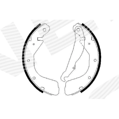 КОМПЛЕКТ ТОРМОЗНЫХ КОЛОДОК - 4