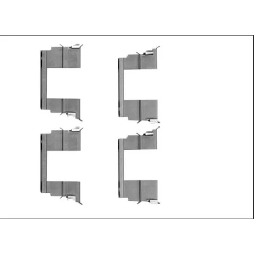КОМПЛЕКТ ПРИНАДЛЕЖНОСТЕЙ ДЛЯ ТОРМОЗНЫХ КОЛОДОК - 0