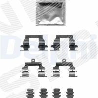 комплект принадлежностей для тормозных колодок