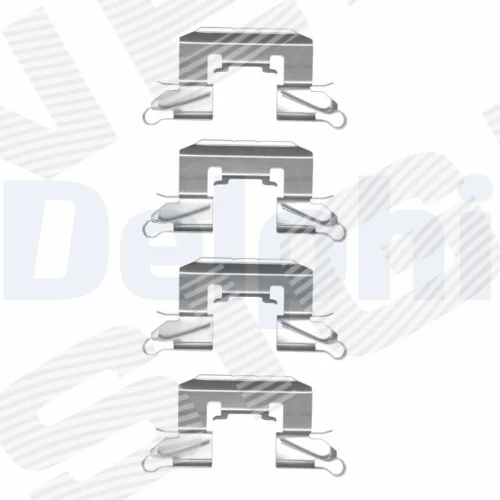 КОМПЛЕКТ ПРИНАДЛЕЖНОСТЕЙ ДЛЯ ТОРМОЗНЫХ КОЛОДОК - 0