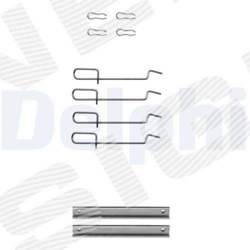 КОМПЛЕКТ ПРИНАДЛЕЖНОСТЕЙ ДЛЯ ТОРМОЗНЫХ КОЛОДОК - 0