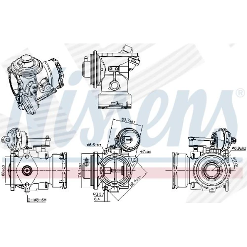 КЛАПАН EGR - 6