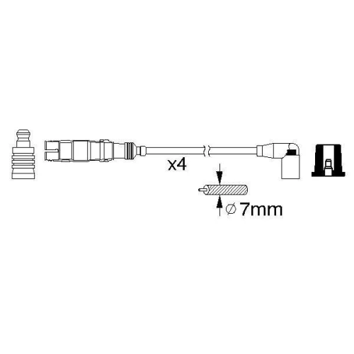 ПРОВОДА ЗАЖИГАНИЯ - 4