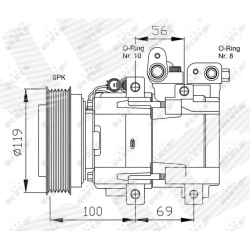 КОМПРЕССОР КОНДИЦИОНЕРА - 4