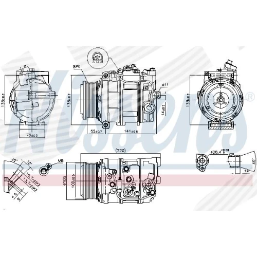 КОМПРЕССОР КОНДИЦИОНЕРА - 4