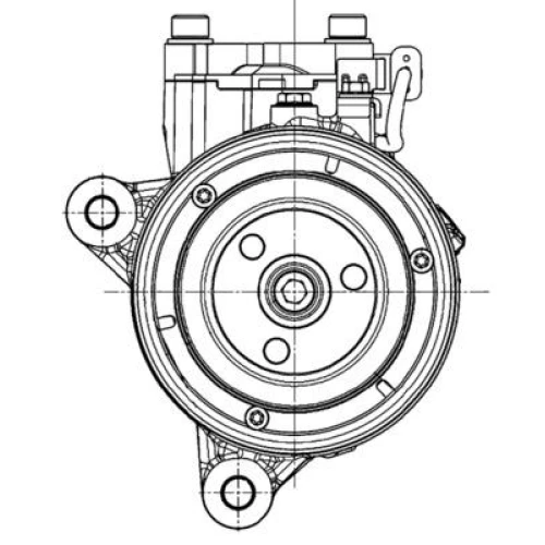 КОМПРЕССОР КОНДИЦИОНЕРА - 2