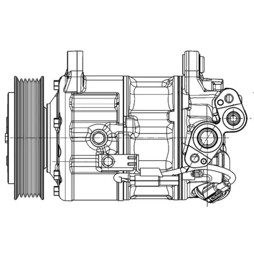 КОМПРЕССОР КОНДИЦИОНЕРА - 5