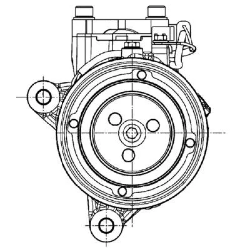 КОМПРЕССОР КОНДИЦИОНЕРА - 2