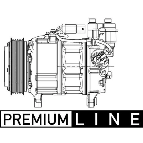 КОМПРЕССОР КОНДИЦИОНЕРА - 3