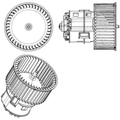 WENTYLATOR NAGRZEWNICY - 1