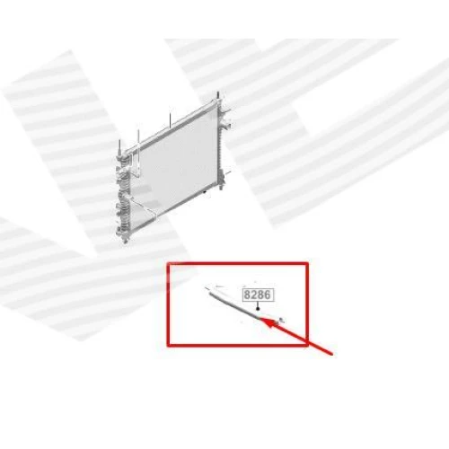 ПАТРУБОК РАДИАТОРА - 2